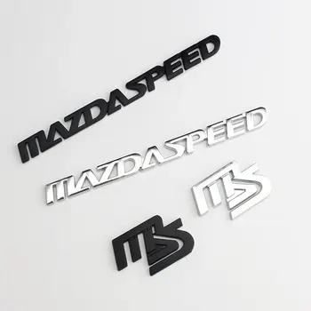 MS MAZDASPEED algne kiri logo auto kleebis jaoks Mazda M3 M5 M6 Atzion Kesela ees iluvõre taga muutmine tarvikud