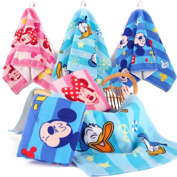 Disney Baby FaceTowel 25x50cm Puuvill Laste Rätikud Pehme Cartoon Tütarettevõtjate Vann Rätikuga Vastsündinuid