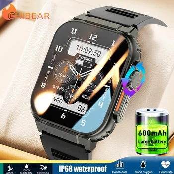 AMOLED HD-Ekraan, Bluetooth Kõne Naiste Smart Watch Mehed 600Mah Suur Aku 100+ tervisespordi-Tracker Veekindel Smartwatch Mees