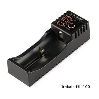 LiitoKala Lii-100 Li-ion NiMH Liepo4 USB Aku Laadija 10440/17670/18490/16340 (RCR123)/14500/18350/18650,mobiilne power