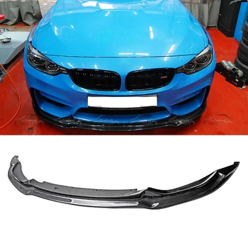 OLOTDI Carbon Fiber Front Bumper Lõug Lip Spoiler BMW F80 M3 F82 F83 M4 2014 üles Originaal M Kaitseraua auto tarvikud