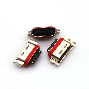 10tk/Palju Type-C-Micro-USB Laadija Laadimise Port, Doki Pesa Pesa Pesa Jaoks OPPO A5 2020 / A9 2020 A11 A11X