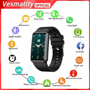 Vesmatity Uus H06 Smart Watch Full Touch Vererõhku Jälgida Fitness Tracker Sport Watch Veekindel Meeste Ja Naiste Smartwatch