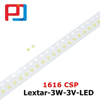 50tk Originaal Lextar LED 1616 Kerge Helmed soe valge Suure Võimsusega 3W 3V 190LM LED LCD PULAR TV Backlight Taotluse CSP