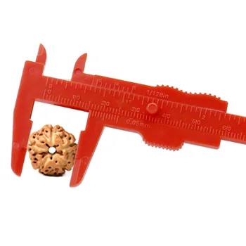 1tk 80mm Mini Plastikust Lükand-Vernier Paksus Gabariidid Mõõta Tööriista Valitseja Mikromeeter DIY Mudeli Tegemine Valitseja Tööriist