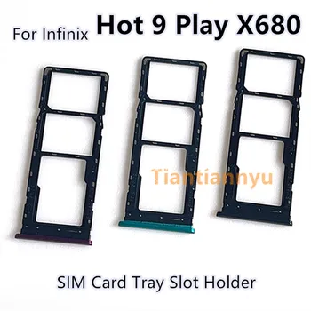 SIM-Kaardi Salve Pesa Omanik Infinix Kuuma 9 Mängida X680 Adapteri Pesa Parandus Osad