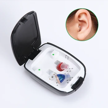 Mini Laetav kuuldeaparaadid Digitaalse CIC Reguleeritav Toon Heli Võimendi Kaasaskantav Kurtide Eakate Juhtmevaba digitaalne kuuldeaparaat
