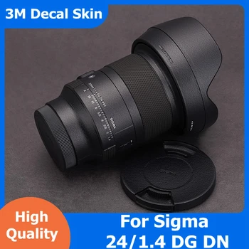 Näiteks Sigma 24 1.4 Decal Nahk, Vinüül Wrap Film Objektiivi Keha Kaitsev Kleebis Protector Mantel 24mm F1.4 DG DN For Sony Mount