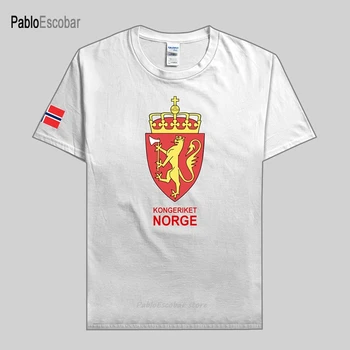Norra Norra meeste t-särgid mood kampsunid rahvas meeskond tshirt puuvillane t-särk kohtumine fitness riided tees riigi lipu all,