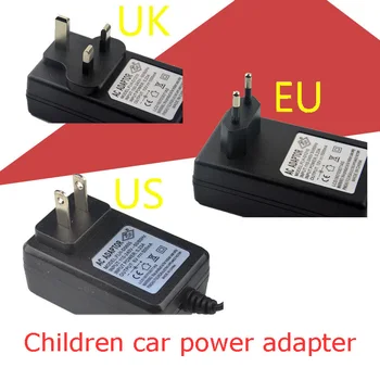 FLH Aku Laadija EU/USA/UK 6V/12V 500/1000mA AC Power Adapter Plug puldiga Laste elektriauto Kids Mänguasi Sõiduki