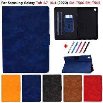 Case For Samsung Galaxy Tab A7 10.4 2020 Katta SM-T500 SM-T505 SM-T507 T500 Funda Tablett Äri-Shell 7 Coque Capa +Kingitus Pen