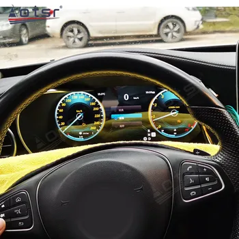 Mõeldud Mercedes Benz C W205 GLC X205 2015-2019 Auto Digitaalse Klastri Kabiini Klastri LCD Armatuurlaud armatuurlaua SpeedMeter Ühik