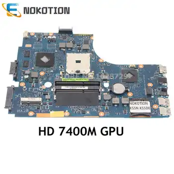 NOKOTION 69N0MIM10C04 ASUS K55N K55DE K55DR K55N K55D Sülearvuti Emaplaadi HD7520G+HD7400M GPU Pesa FS1