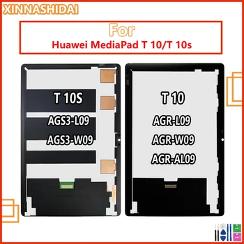 Uus LCD Ekraan Huawei MediaPad T 10 10s T10 T10s AGR-L09 AGR-W09 AGR-AL09 AGS3-L09 AGS3-W09 Puutetundlik Digitizer Assamblee