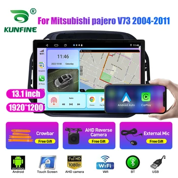 13.1 tolline Auto Raadio Mitsubishi pajero V73 04-11 Auto DVD GPS Navigation Stereo Carplay 2 Din Kesk Mms Android Auto