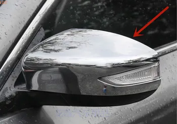 Näiteks Nissan Tiida 2011-2019 Kõrge kvaliteediga ABS Plastikust rearview mirror teenetemärgi kaas anti-rub kaitse auto tarvikud