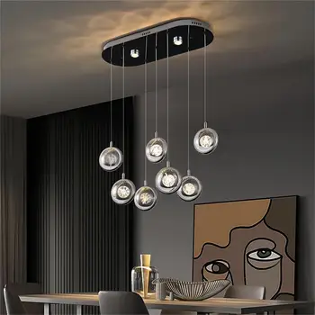 Tänapäeva söögituba lamparas decoracion hogar moderno smart Ripats tuled teenetemärgi salong Lühtrid, söögituba tuba